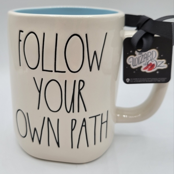 Rae Dunn Wizard of Oz Follow Your Own Path coffee mug - Picture 2 of 6